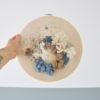 Tableau textile décoratif "Bleu et Sable" – Image 2