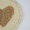 PRE-COMMANDE - Décoration "Cœur" en punch needle – Image 6