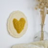 PRE-COMMANDE - Décoration "Cœur" en punch needle – Image 8